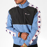 Champion Zipped Light Blue Jacket - Large