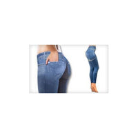 (2 Pack) Genie Women's Slim Jeggings Blue, 2X