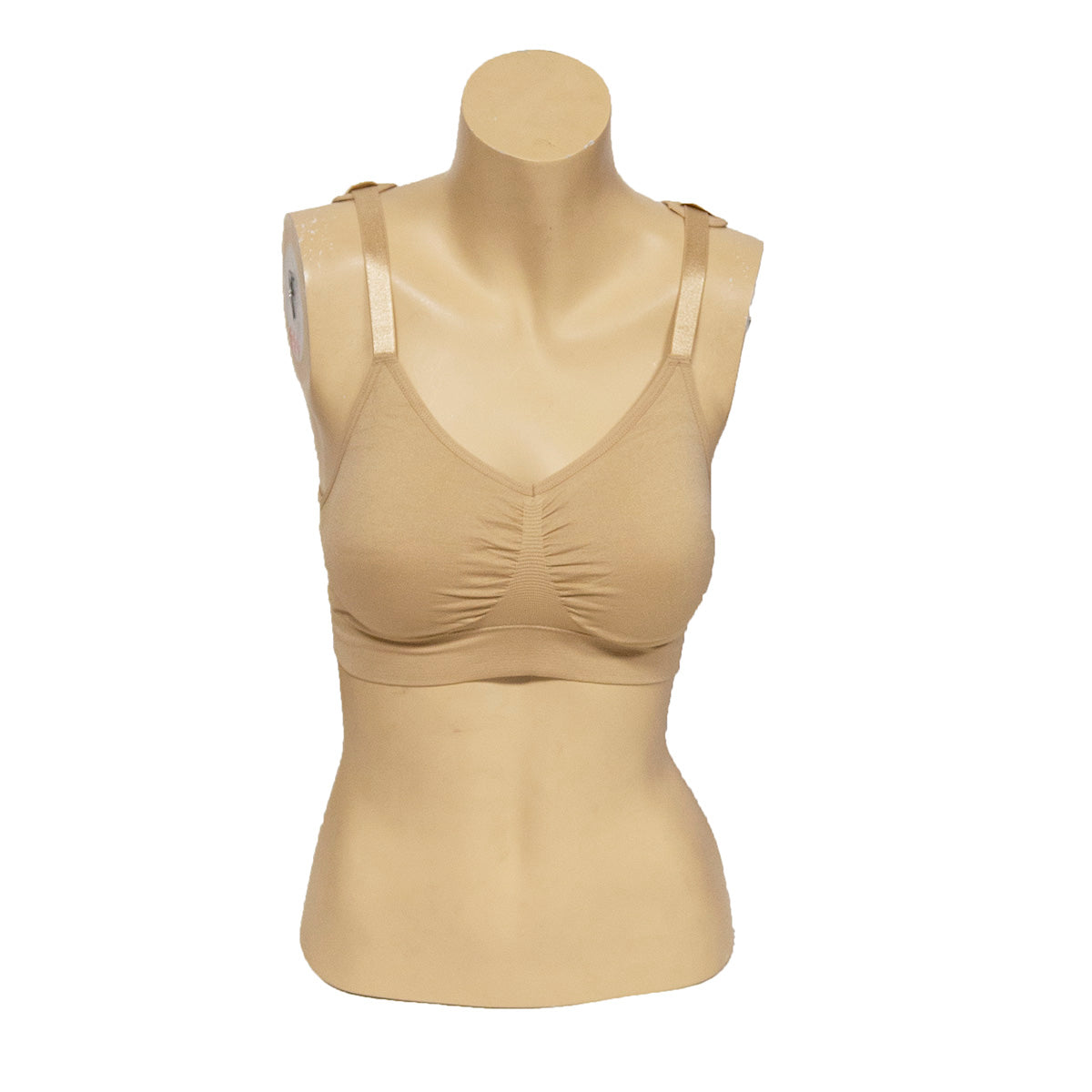 Genie Bra Women's Dream Bra Seamless Bust Support w/ Convertible Straps  Choice of Color/Size 