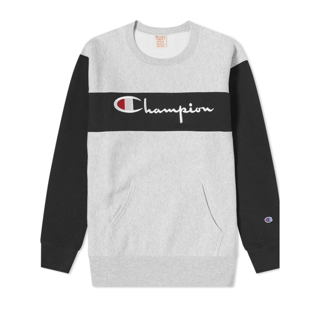 Champion Reverse Weave Sweatshirt (Oxford Gray) - Large