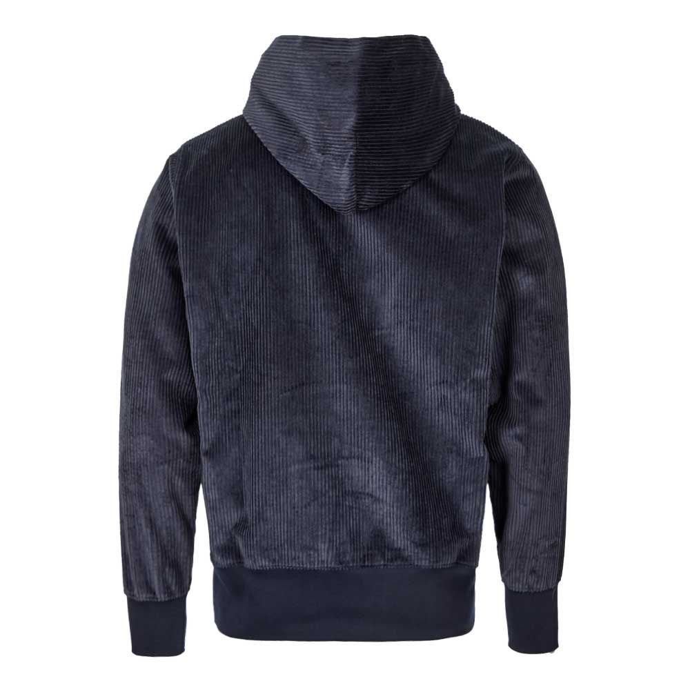 Champion Corduroy Hoodie - Navy - Size - Large