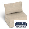 Sectional Sofa Custom Sets + Add Ons - Floor Model - Serie 6