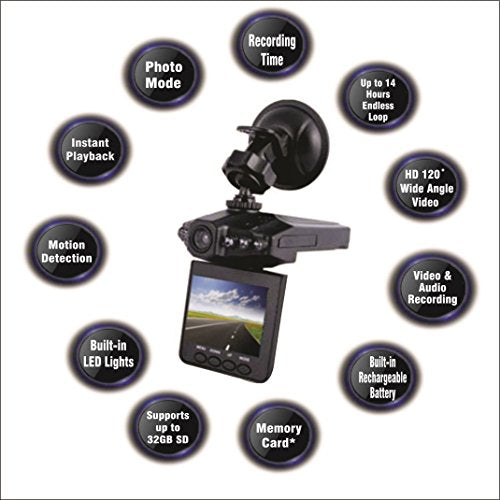 As Seen on TV - Portable HD Video & Audio Recorder Dash Cam Pro