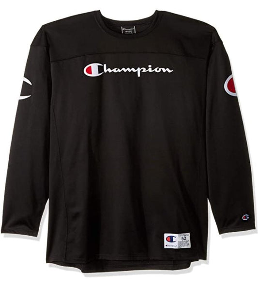 Champion Men's Long-Sleeve Football Jersey - Medium