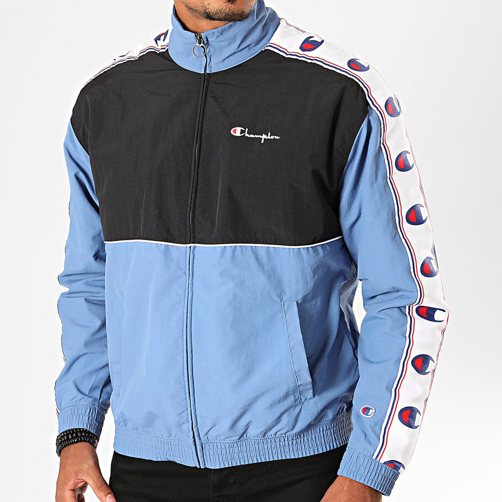 Champion Zipped Light Blue Jacket - Medium