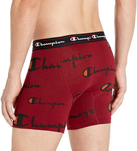 Champion Men's  C Life Print Boxer Briefs - Medium