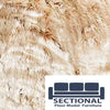 Sectional Pillow Cover - Elk Phur - Floor Model  - Cover Only