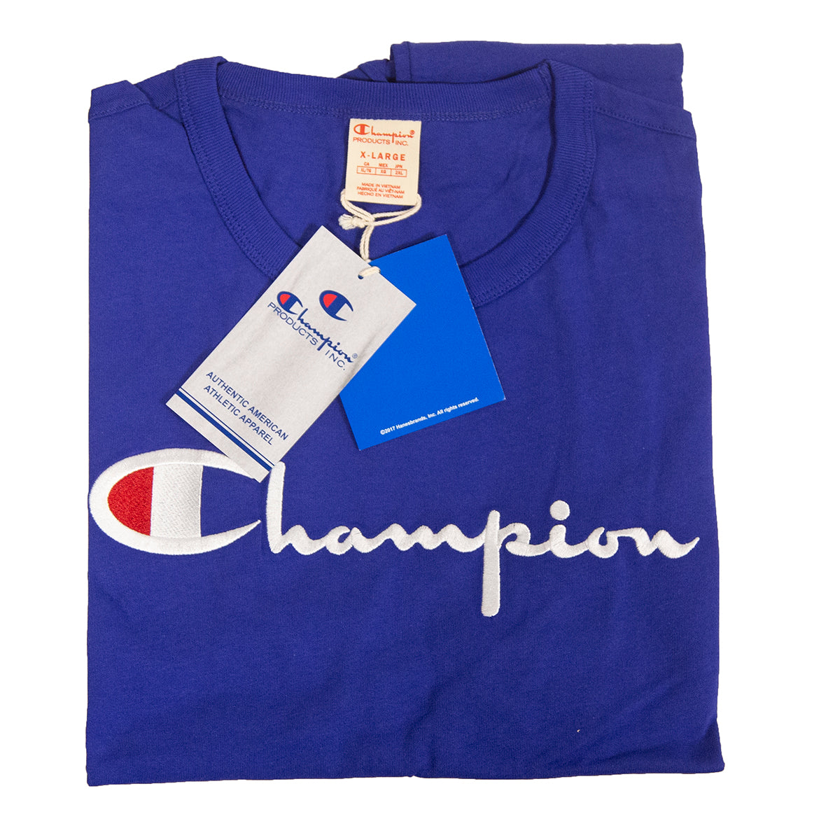 Champion Men's Crewneck T-Shirt - Medium