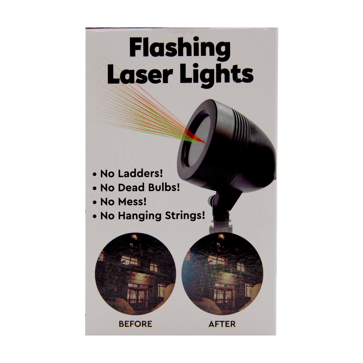 Sparkle Laser Light Show - Blinking Laser Light Holiday Light Decoration