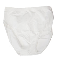 (3 Pack) Genie Briefs with Lace Trim - White - 2X