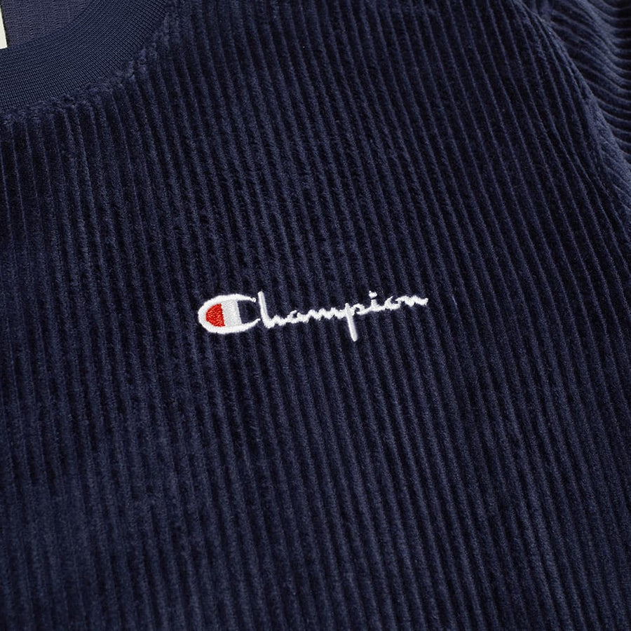 Champion Reverse Weave Corduroy Crew Sweatshirt - Large
