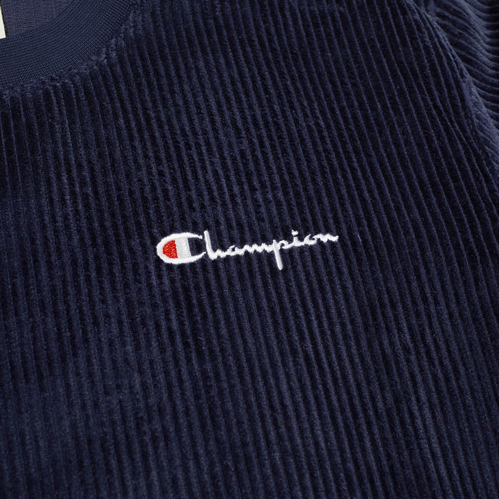 Champion Reverse Weave Corduroy Crew Sweatshirt - X-Large