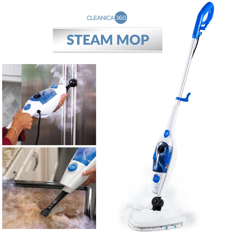 Greatic Foldable Mop Multifunctional Cleaning Machine Steam Cleaner, Green BX DM