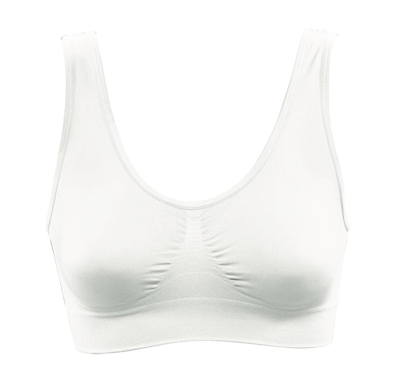 Dream By Genie Bra - White - Medium